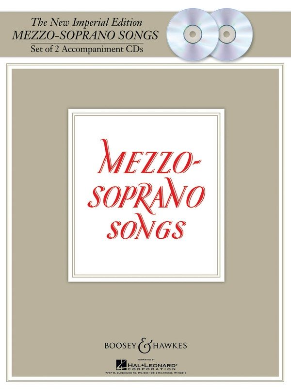 Mezzo-Soprano Songs Imperial — Voice with 2 CDs Accompaniment (Boosey & Hawkes Voice)