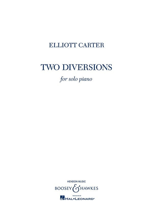 Two Diversons Piano Solo (Softcover Book)