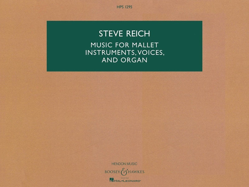 Music For Mallet Instruments Voices And Organ Sc (Music Score)