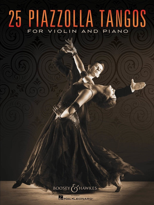 25 Piazzolla Tangos For Violin and Piano (Softcover Book)
