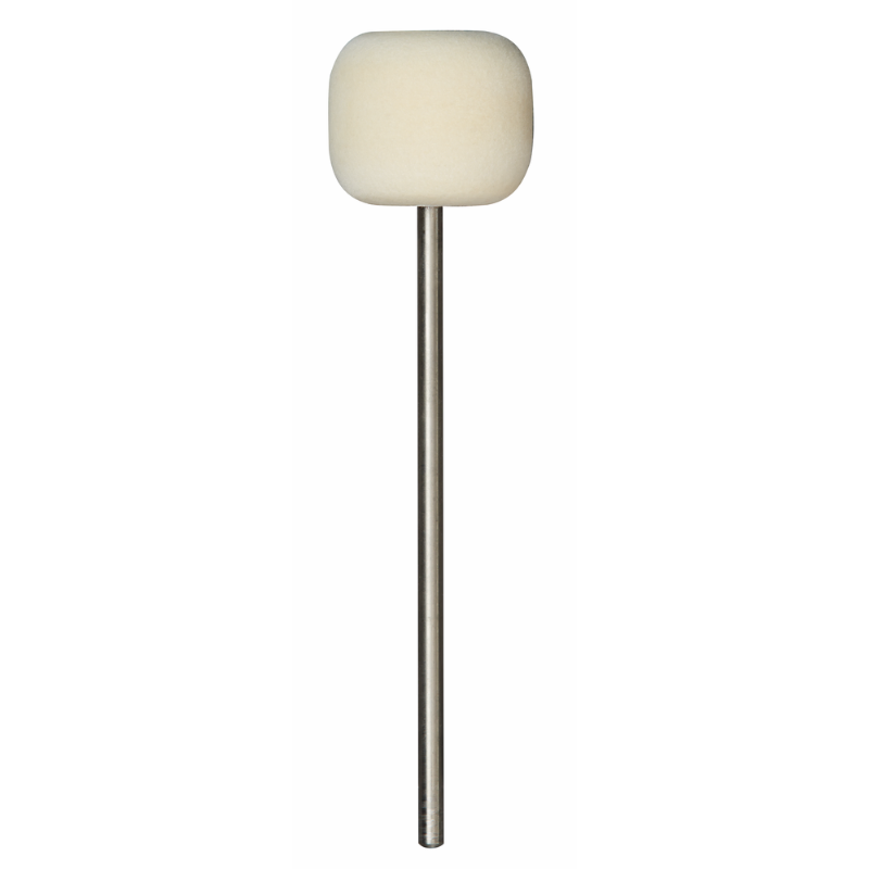 Vater Bass Drum Beater with Hard Felt Head for Low-End Tones and Volume