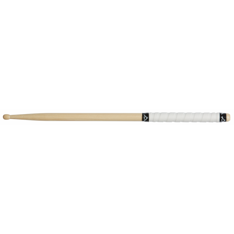 Vater Grip Tape White - 4 Grips, Durable, Absorbent, Quick-Drying, Reusable, Includes End Tapes for Extra Security, Fits 2 Pairs of Sticks