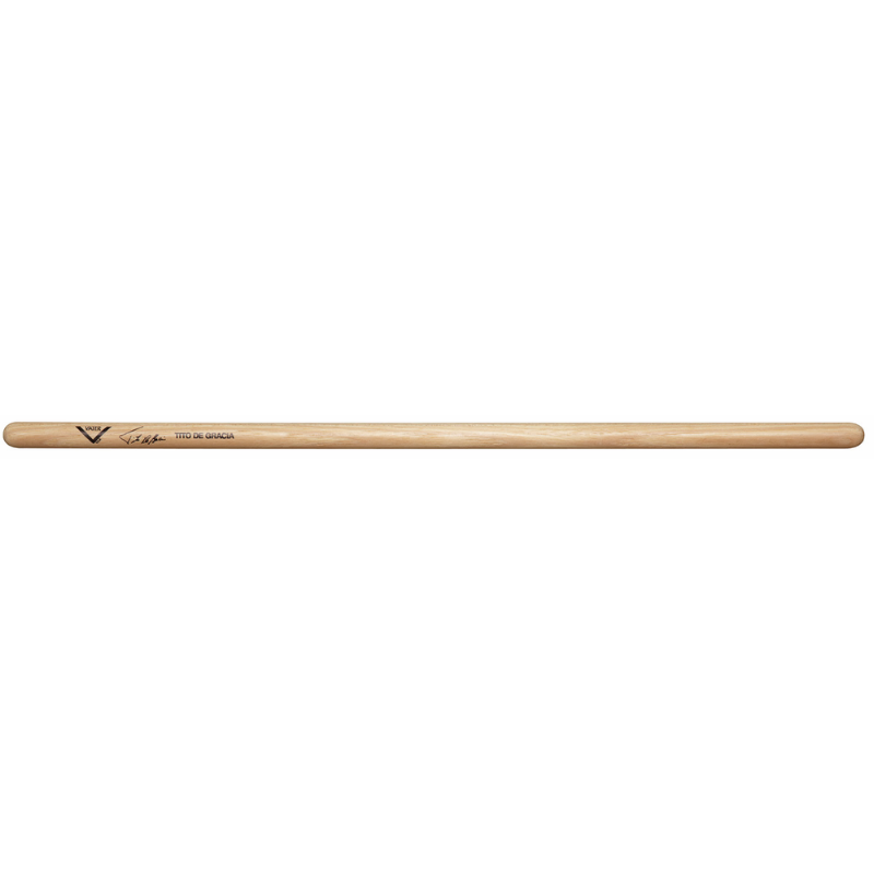 Vater Tito De Gracia Timbale Model - Hickory, Extra Length for Added Weight, Durable