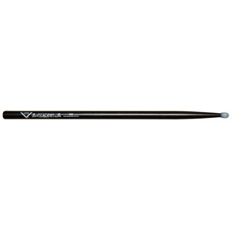 Vater Eternal Black 5B Nylon Tip Drumsticks