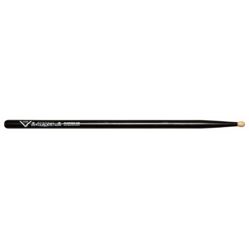Vater Eternal Black Power 5B Wood Tip Drumsticks