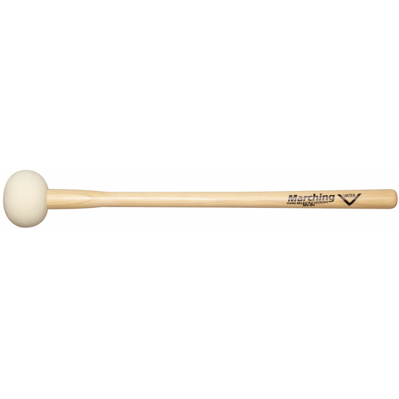 Vater Marching Bass Drum Mallet MV-B4 for 20-22" Drums with Tapered Handle