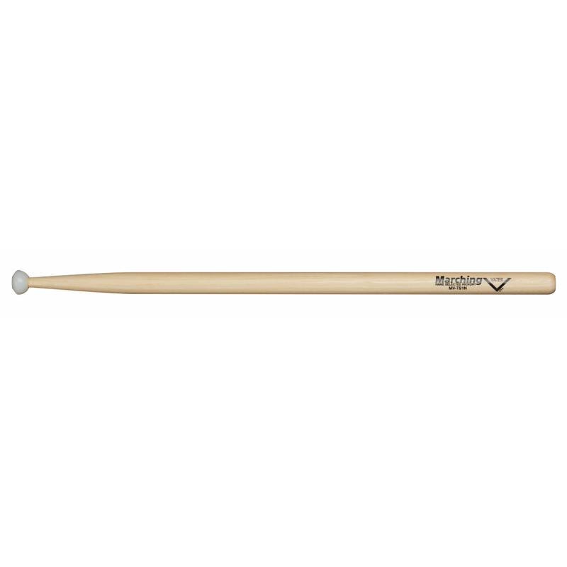 Vater MV-TS1N Tenor Stick with Nylon Tip for Crisp Articulation and Projection