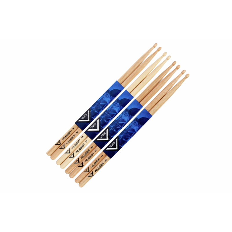 Vater 5A Los Angeles Drumsticks - 4 Pack