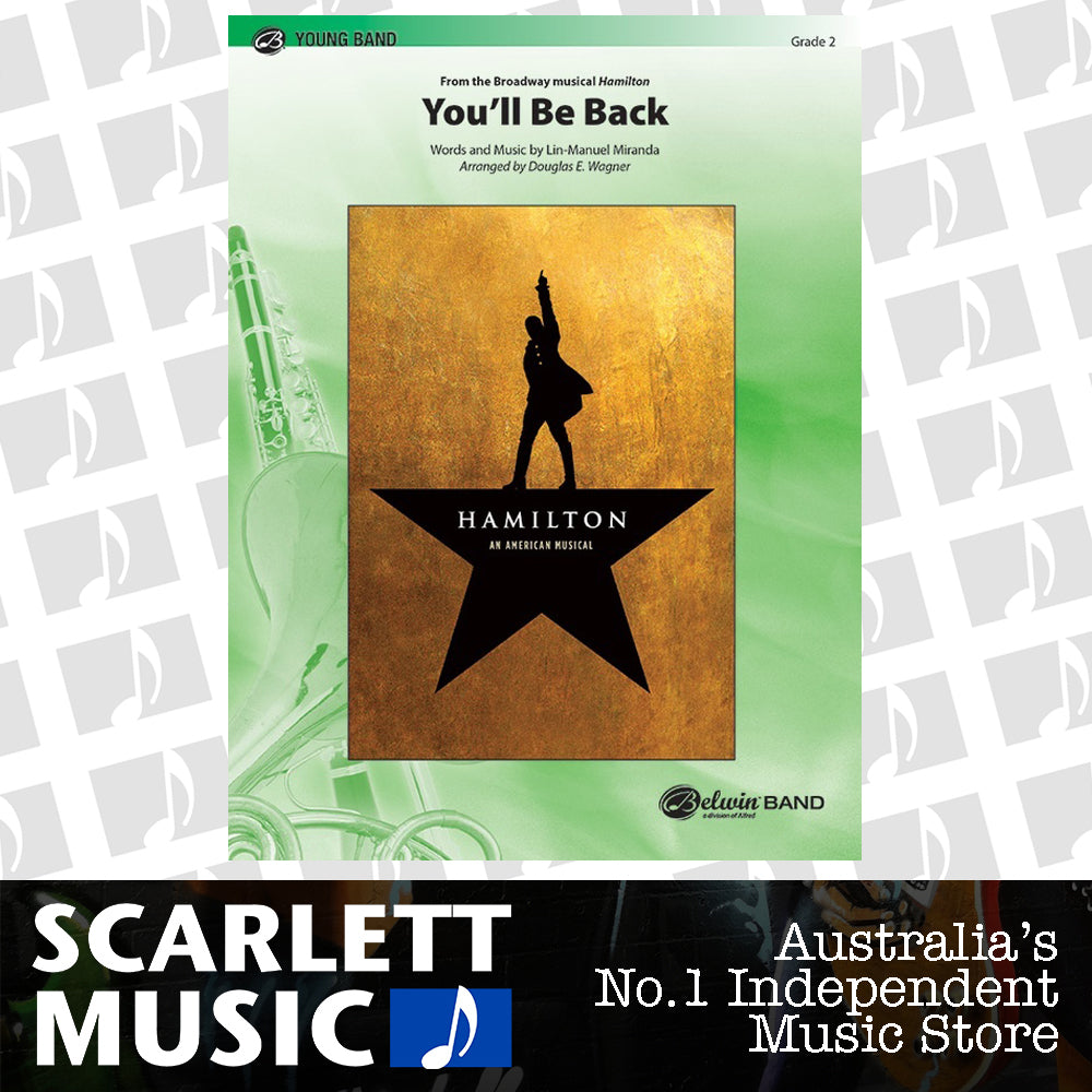 You'Ll Be Back From Hamilton Concert Band Gr 2 — view 2