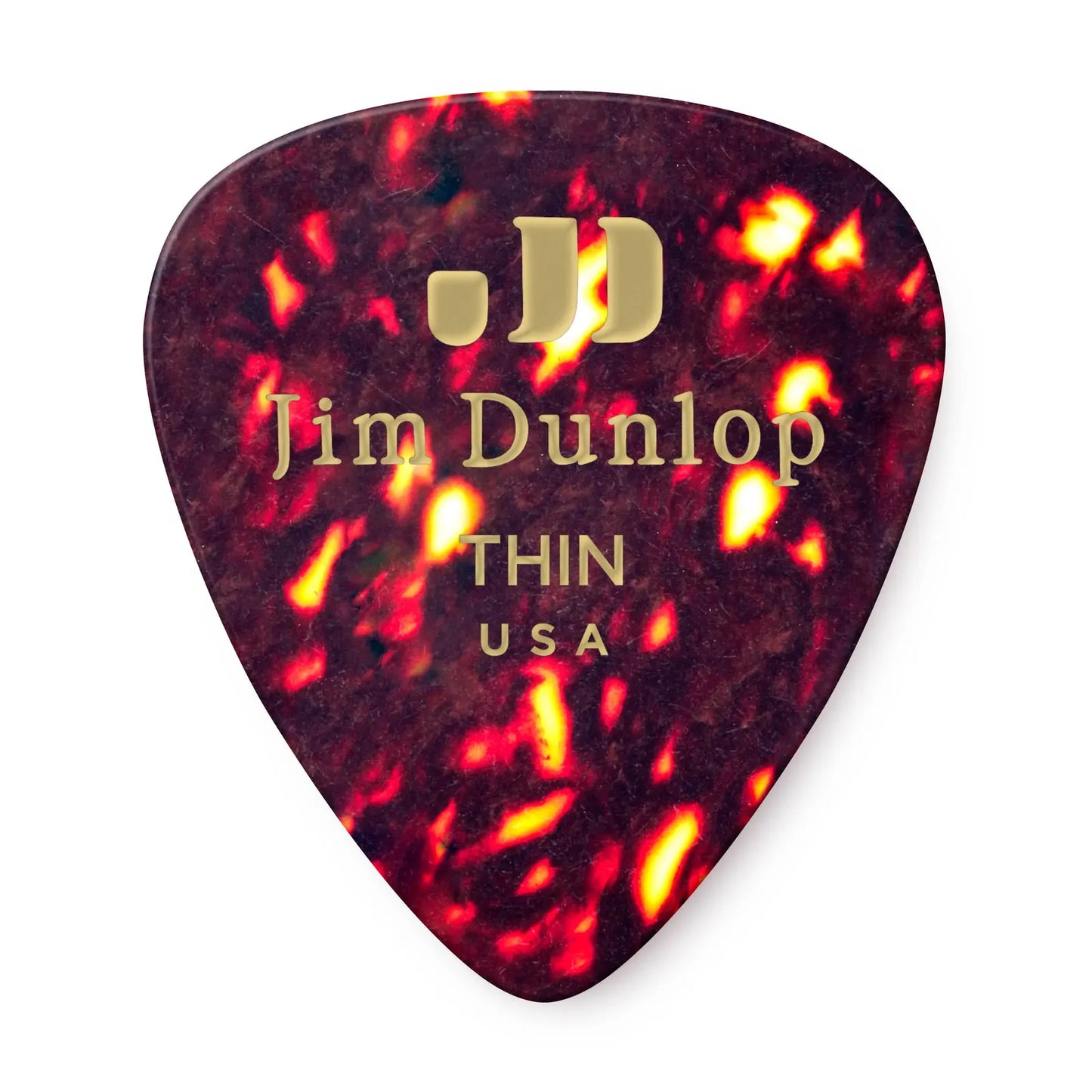 Jim Dunlop Shell Classics Thin Guitar Pick (Single)