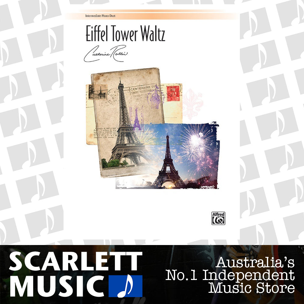 Eiffel Tower Waltz Intermediate Piano Duet 1P4H — view 2