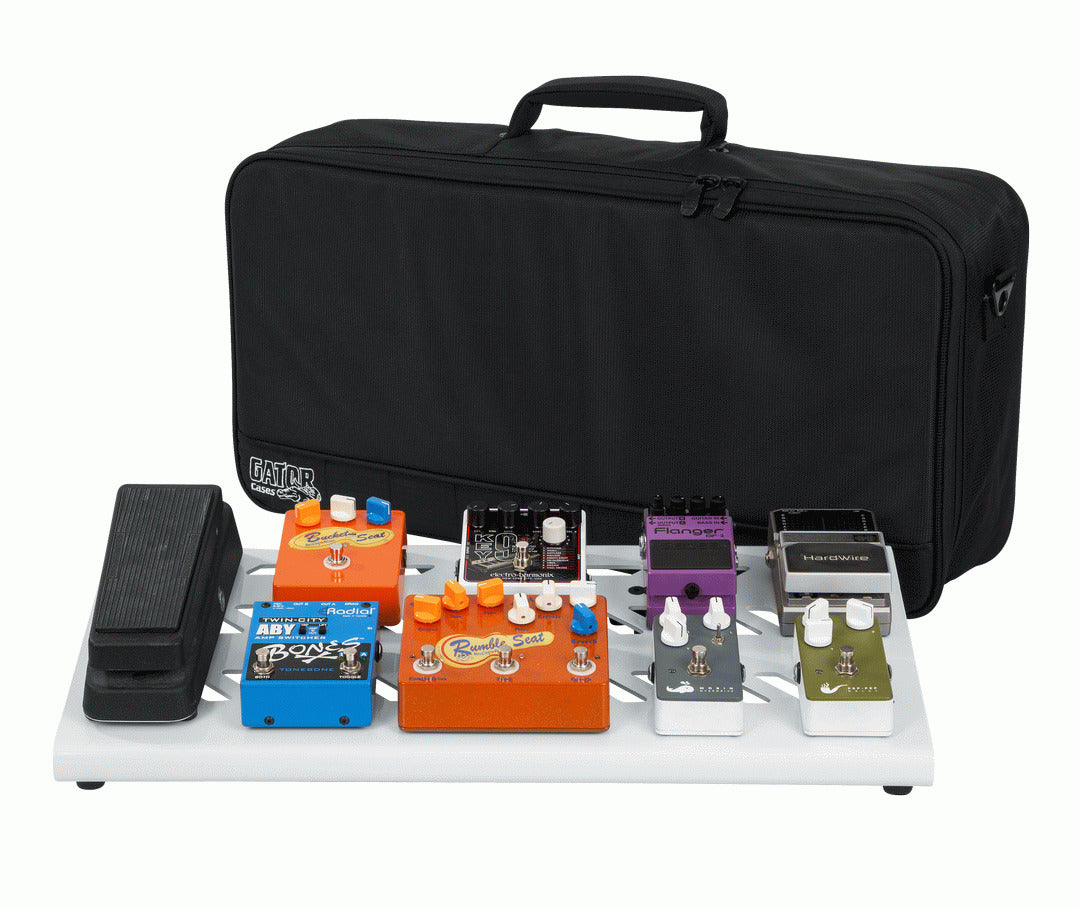 Gator GPB-BAK-WH White Aluminum Pedal Board; Large — view 4