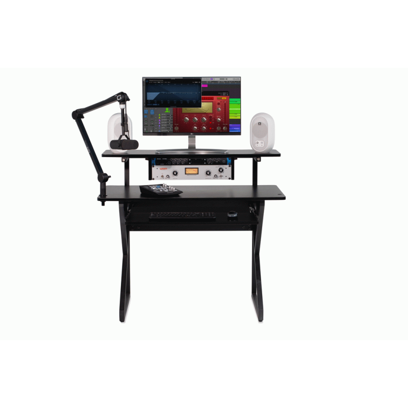 Gator GFW-DESK-MAIN Content Creator Furniture Series Main Desk Black — view 5