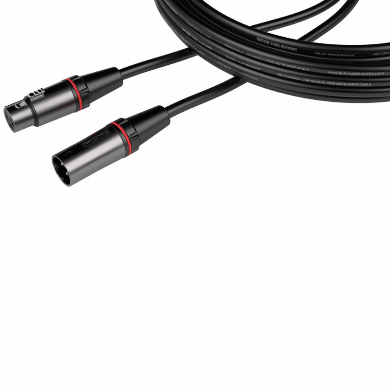 Gator GCWH-XLR-06 Headliner 6FT XLR Male to XLR Female Cable