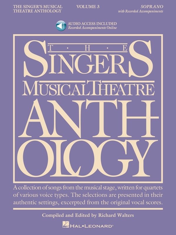 Singers Musical Theatre Anth V3 Soprano Bk/Ola (Hal Leonard)