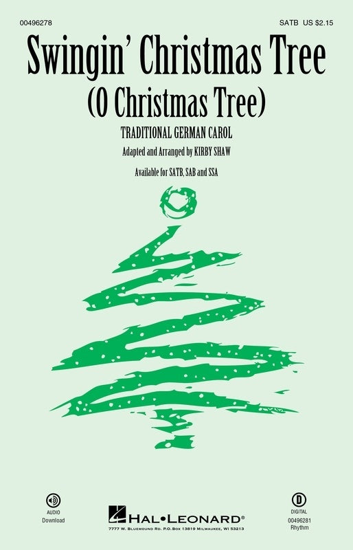 Swingin Christmas Tree (O Christmas Tree) Satb Octavo