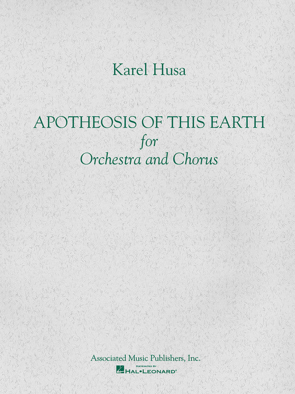 Husa - Apotheosis Of This Earth Full Score