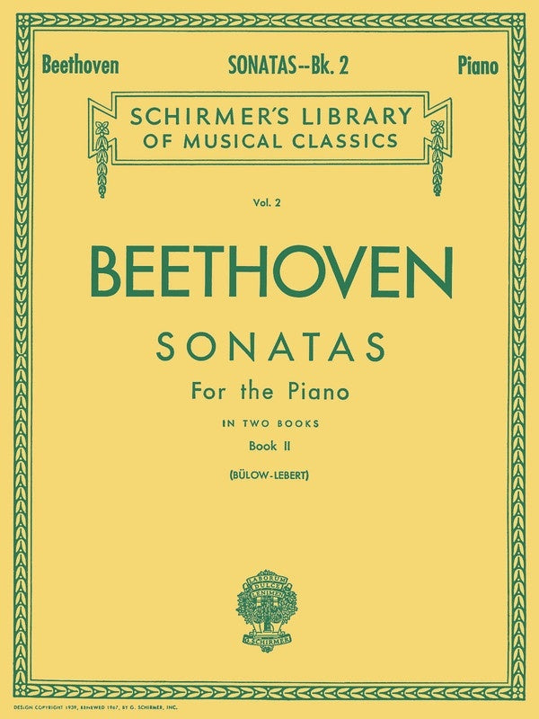 Beethoven - Piano Sonatas Book 2 (Softcover Book)