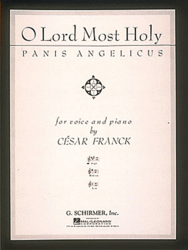 Schirmer - Franck - Panis Angelicus High Voice In A