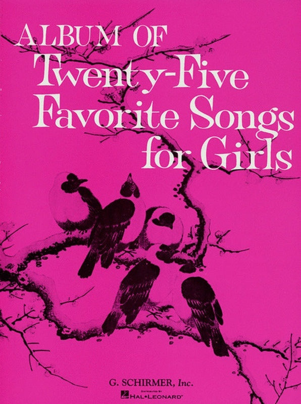 Schirmer - Album Of 25 Favorite Songs For Girls (Revised)