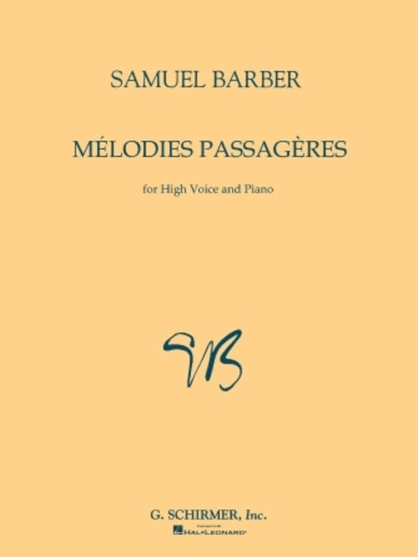 Barber Melodies Passageres High/Piano — view 2