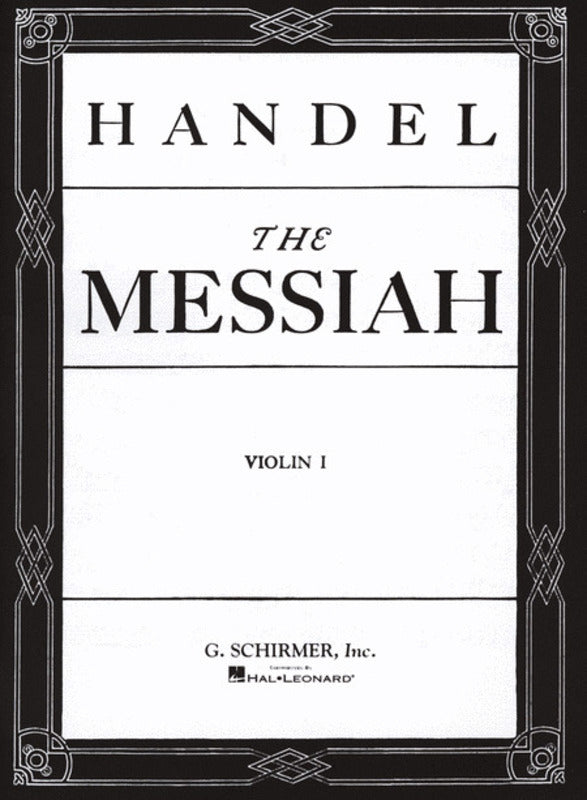 Messiah Oratorio 1741 Violin 1 Part