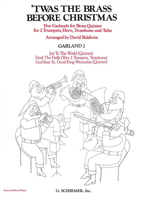 Twas Brass Before Xmas Garland 2 Book