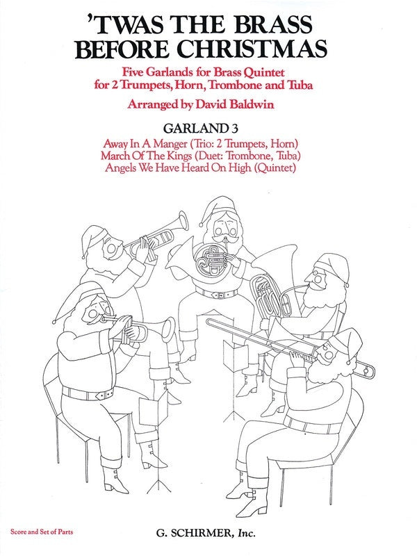 Twas Brass Before Xmas Garland 3 Book