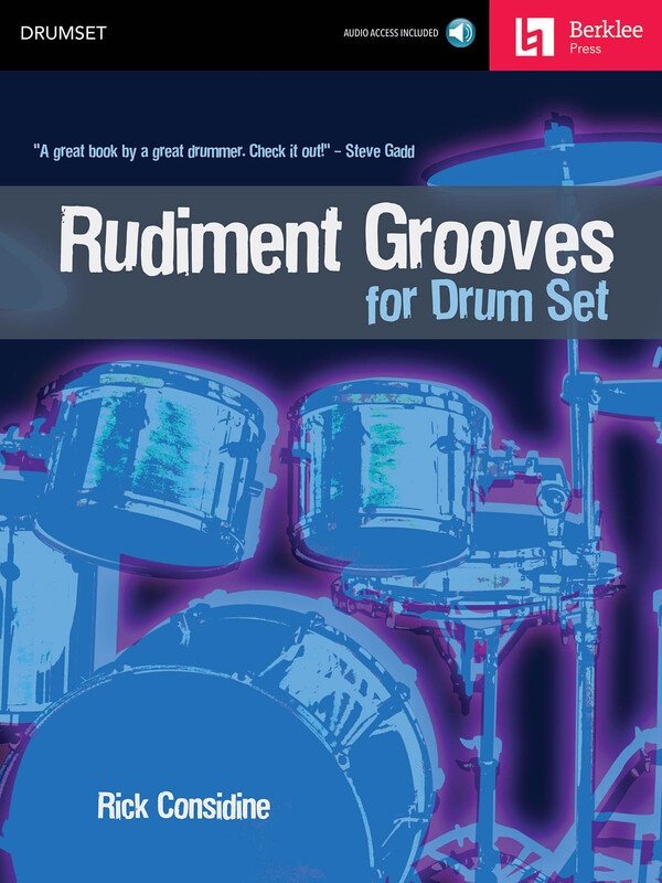 Rudiment Grooves for Drumset — Book & Online Audio (Berklee Press)
