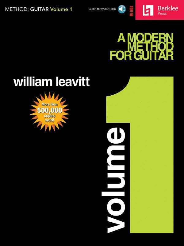 A Modern Method for Guitar, Vol. 1 — Book & Online Audio (Berklee Methods)