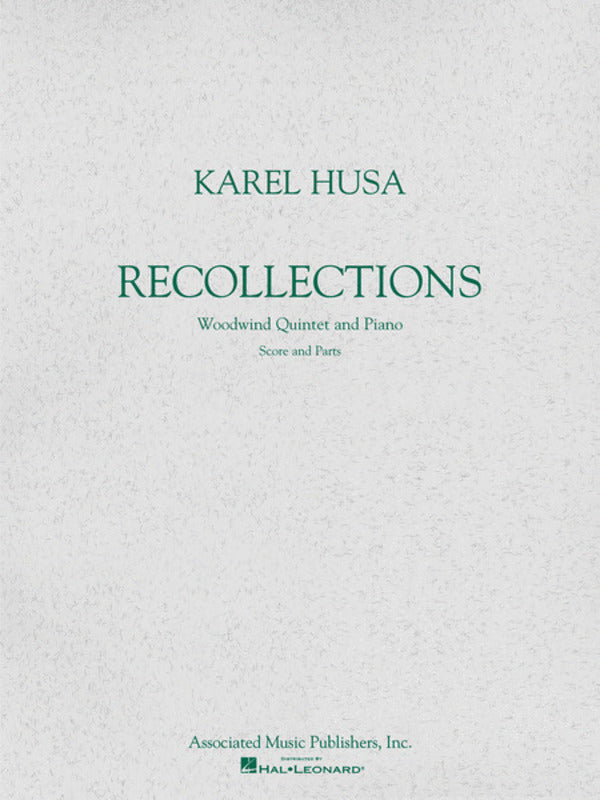 Husa - Recollections Woodwind Quintet/Piano Score/Parts