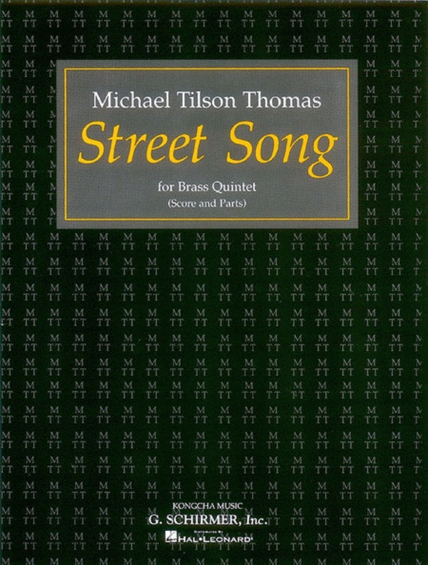 Thomas Street Song Brass Quintet Score/Parts