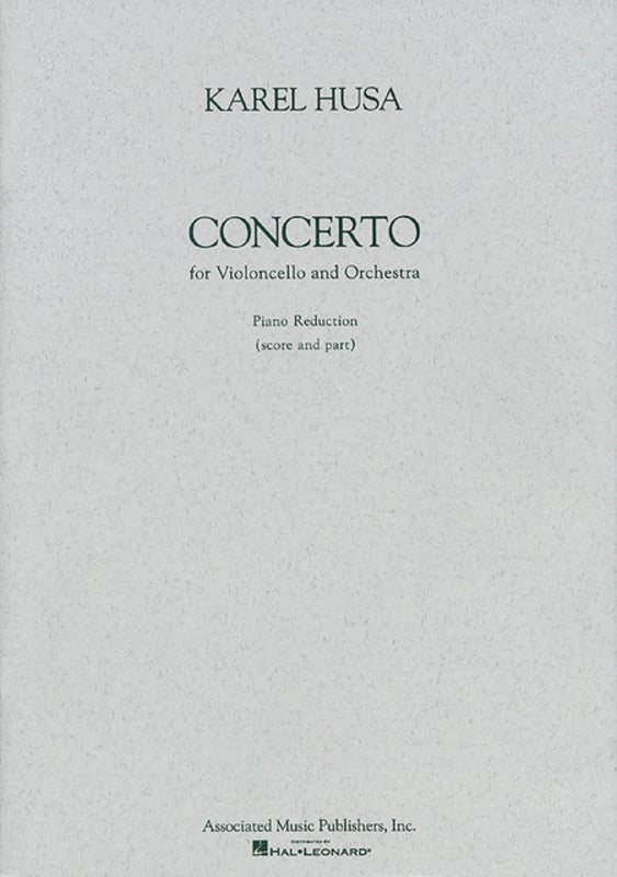 Husa Concerto Cello and Piano