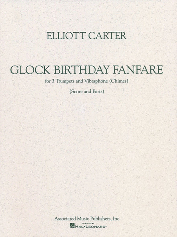 Carter - Glock Birthday Fanfare Score/Parts