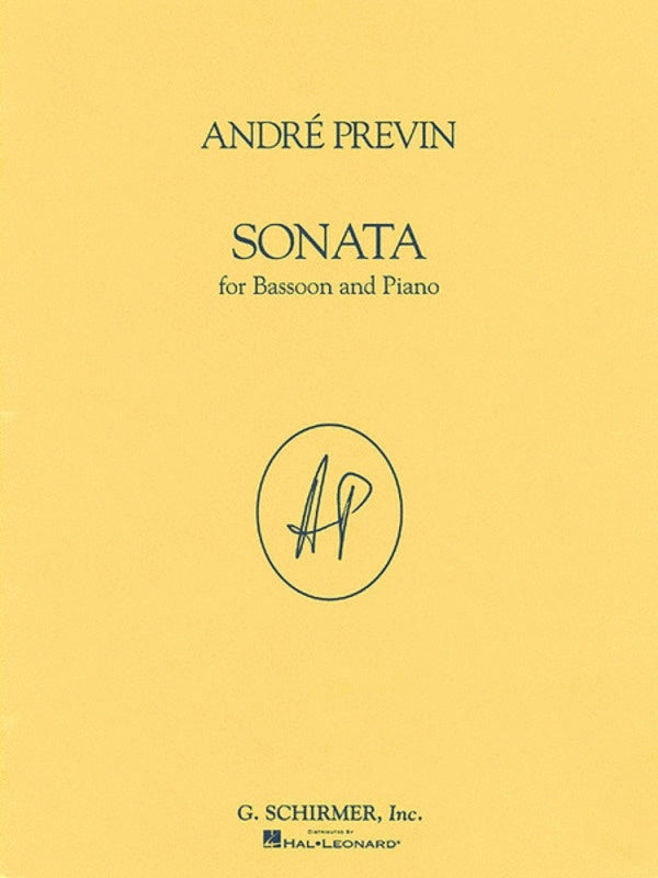 Previn Sonata Bassoon/Piano