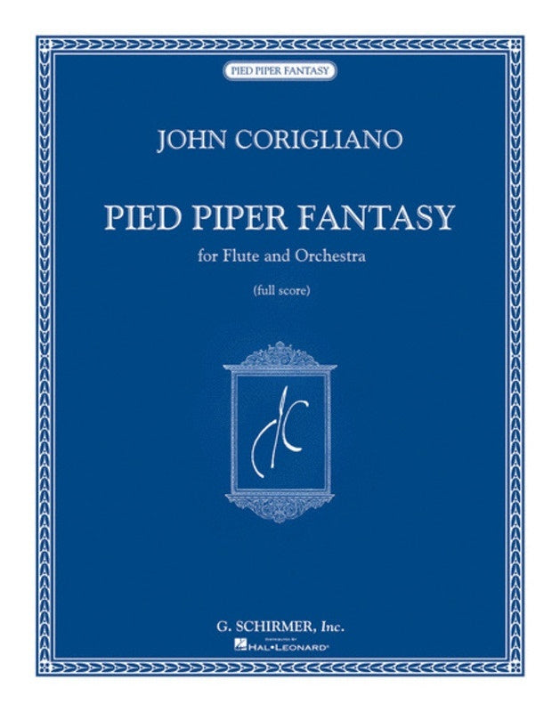 Schirmer - Corigliano - Pied Piper Fantasy Flute/Orch Full Score