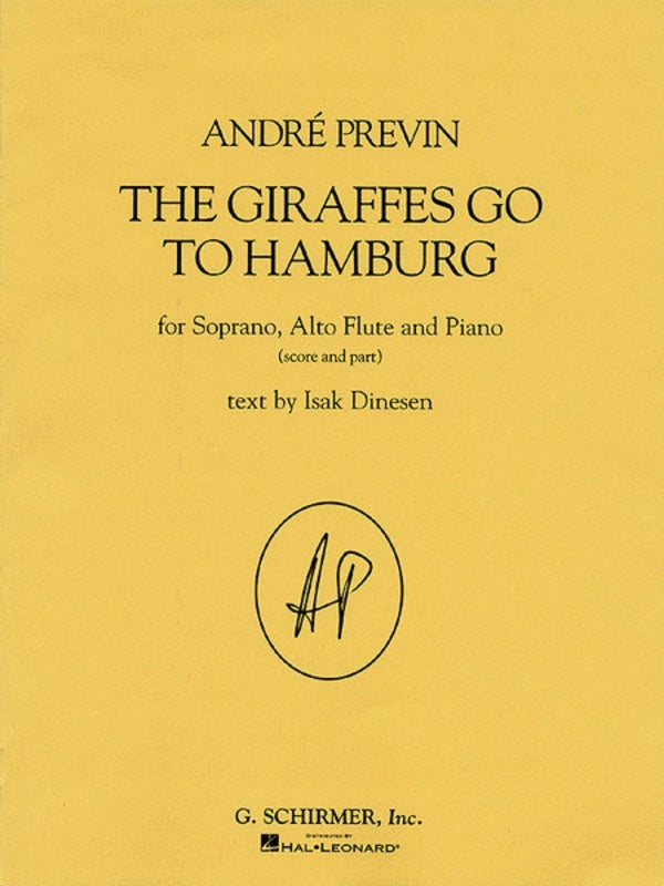 Schirmer - Previn - Giraffes Go To Hamburg Score/Parts
