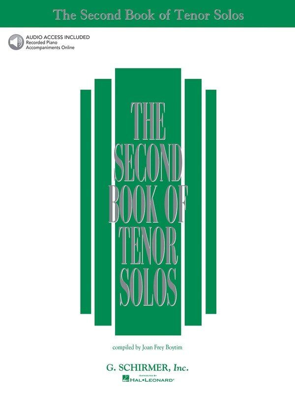 The Second Book of Tenor Solos by G. Schirmer, Inc. - Vocal Collection, 128 Pages