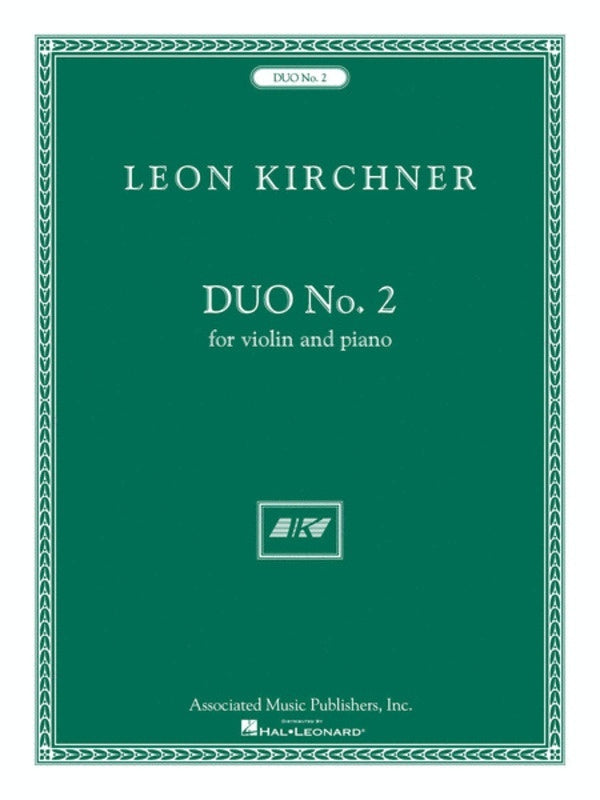 Kirchner Duo No.2 Violin/Piano
