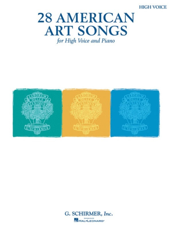 Schirmer - 28 American Art Songs High Voice/Piano