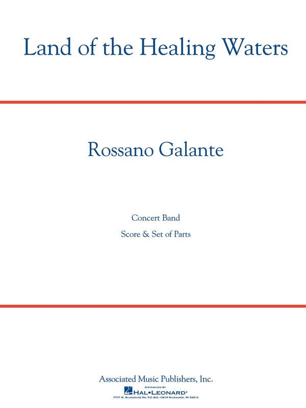 Land Of The Healing Waters Concert Band 4 Score/Parts — view 2
