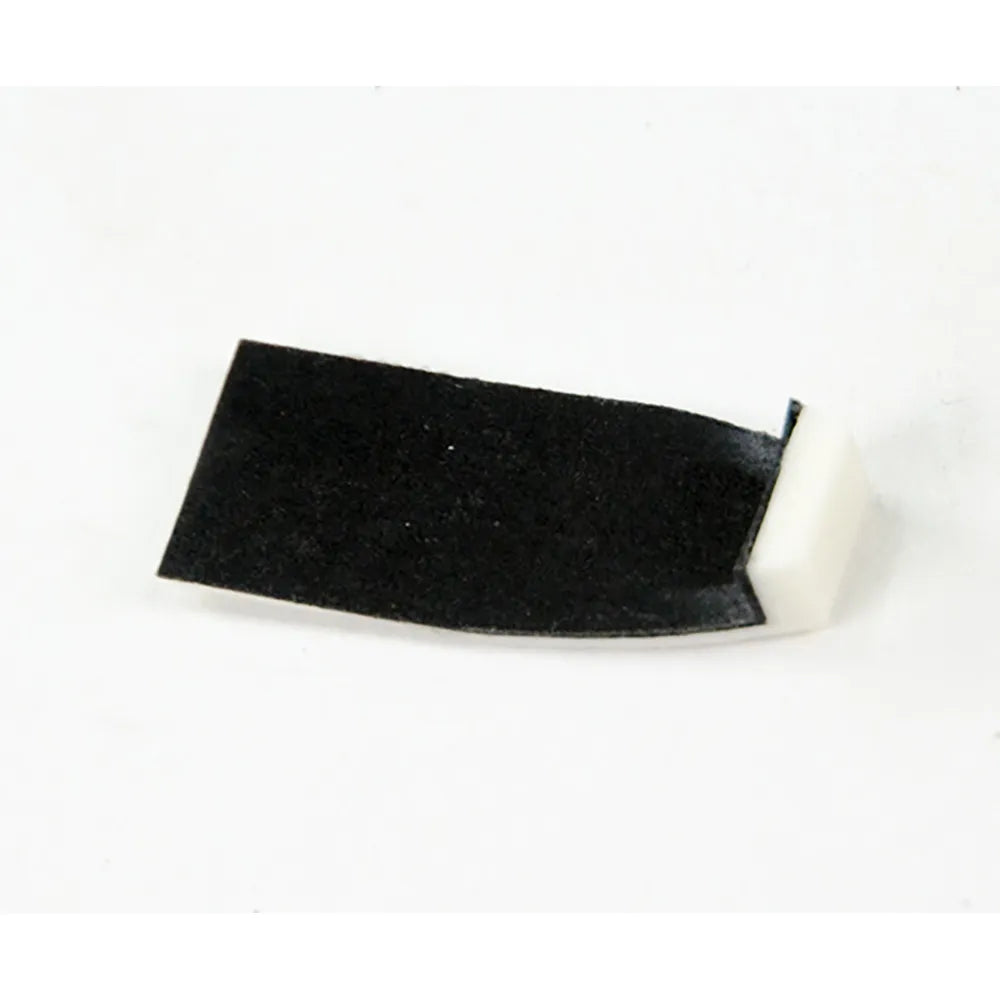 Violin Bow Tip with Fibre Bone Lining, Bent, Made in Germany, 27mm Length, 11.5mm Width