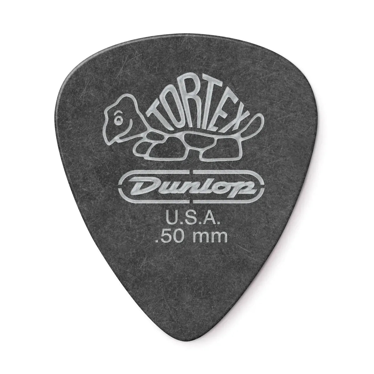 JIM DUNLOP 0.50MM TORTEX BLACK GOLD PICK (Single)