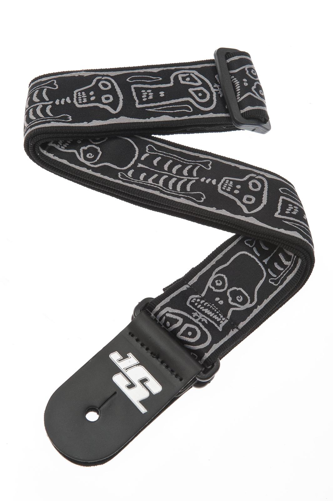 Planet Waves Joe Satriani Guitar Strap, Skull n' Bones