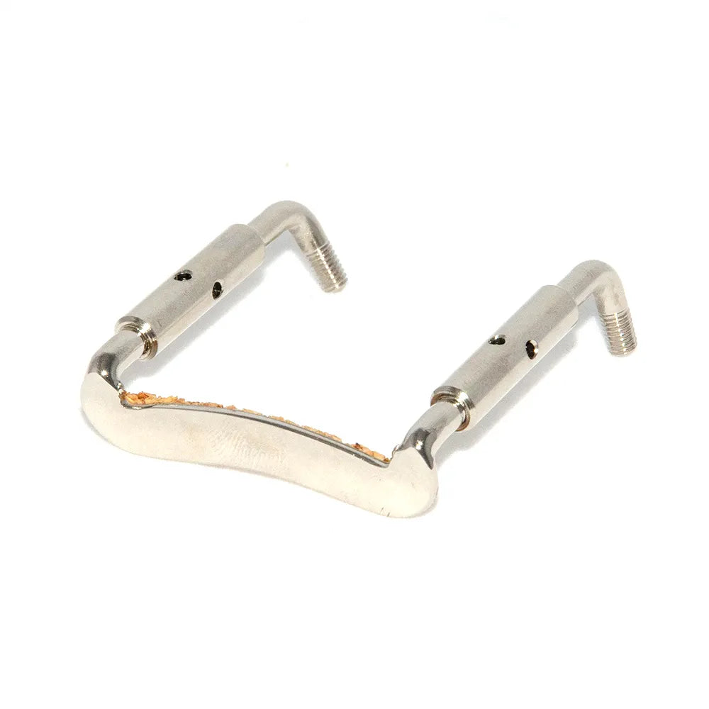 Violin Chinrest Screws Set 4/4 Chrome 23mm with Adjustment Key