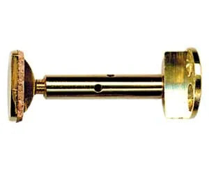 Violin Chinrest Screws Hill Style Pair 27mm Gold Plated