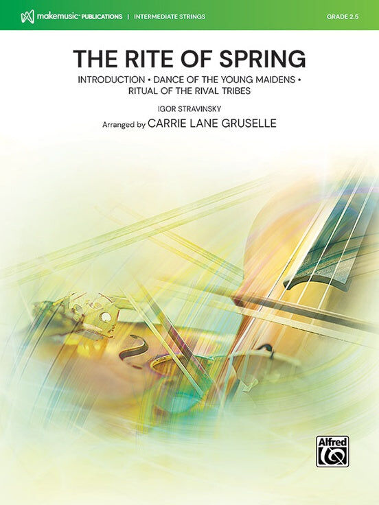 The Rite of Spring Selections for String Orchestra - Grade 2.5