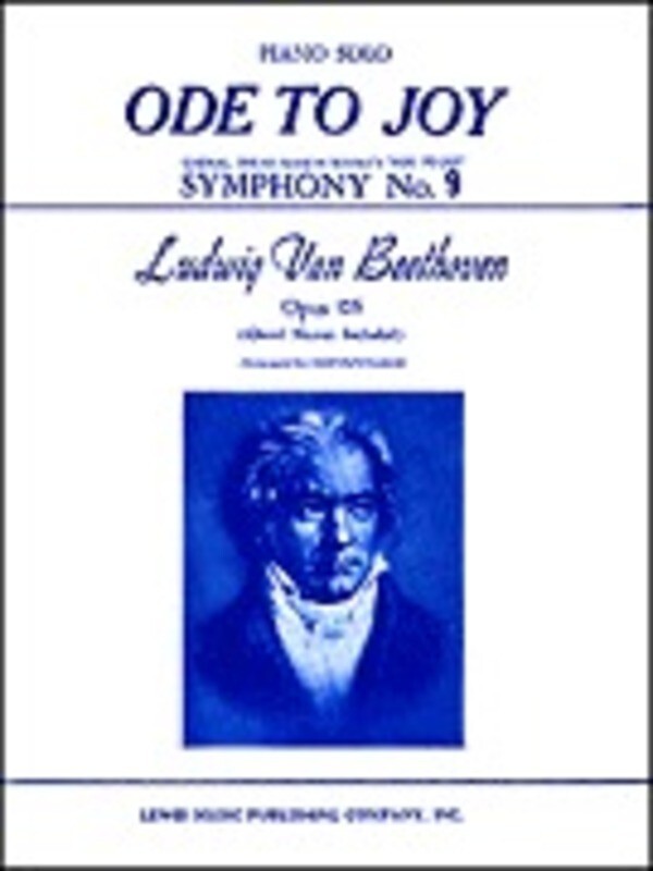 Ode To Joy (Single Music Sheet) (O/P)