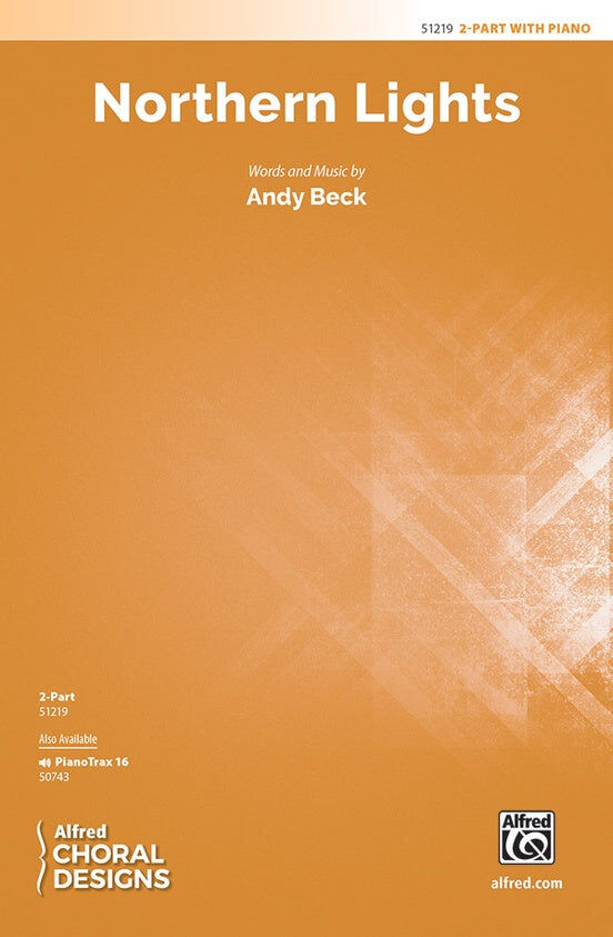 Northern Lights SA Choral Sheet Music for 2-Part Singers with Optional Descant