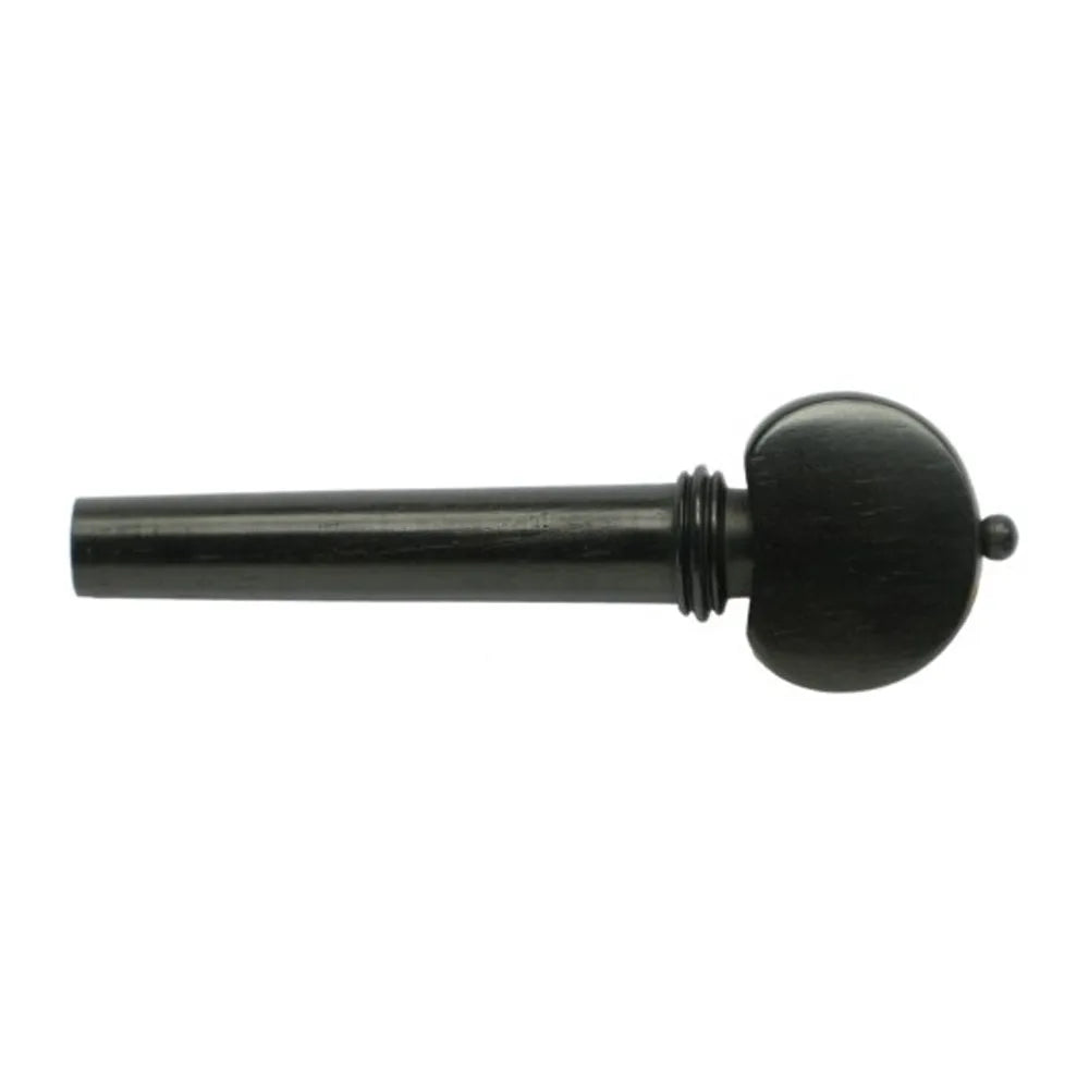 Violin Peg Hill Model Ebony Black Ball B-Quality Undrilled